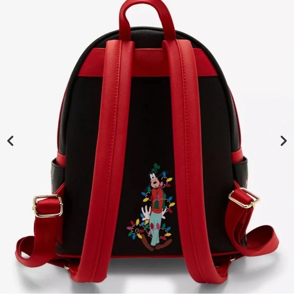 Loungefly Mickey Mouse & Friends Holiday Lights Mini Backpack